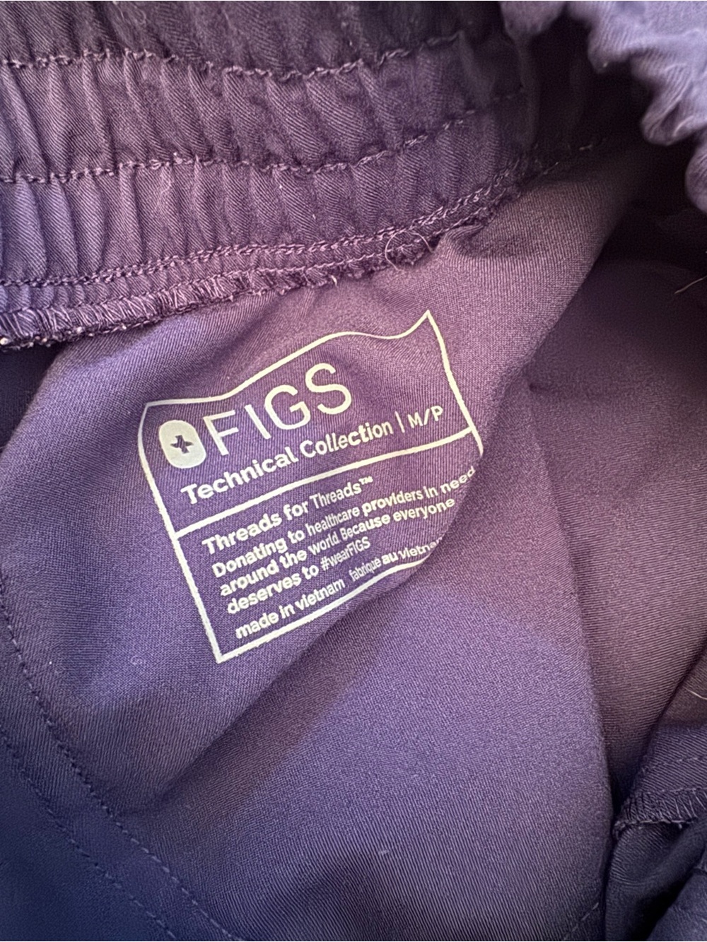 Figs scrub pants navy blue - Picture 2 of 2